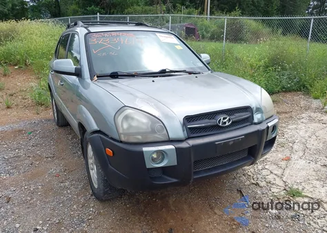 2006 Hyundai Tucson Limited/Gls из США, поврежденный, VIN KM8JN72D26U313420